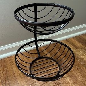 5/$25 Kitchen Wired 2 Tiered Fruit Bowl